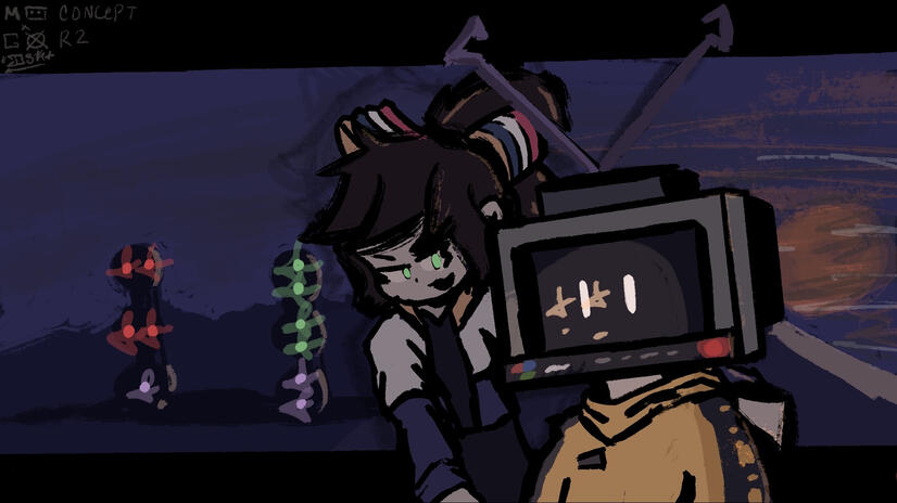 Mixtapes and Ghosts Concept Art (2025)
